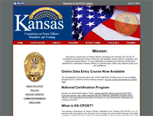 Tablet Screenshot of kscpost.org